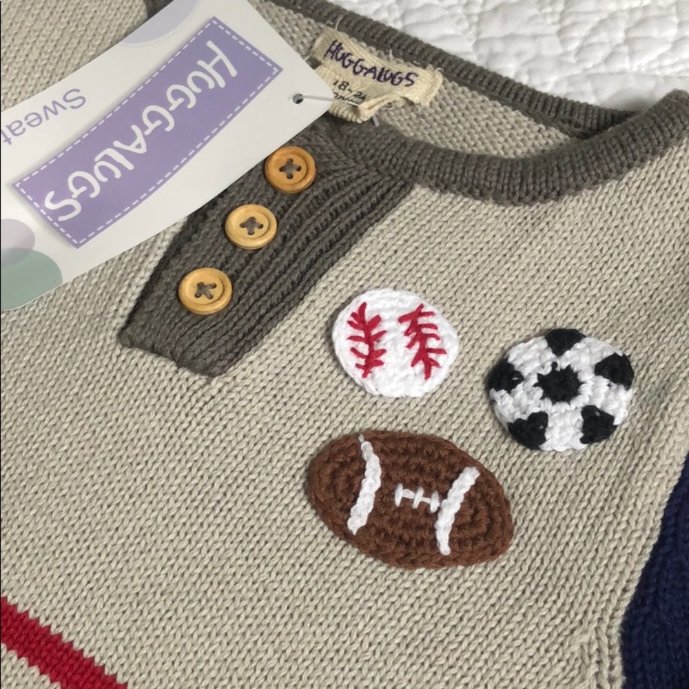NWT - Huggalugs 18-24months Sweater